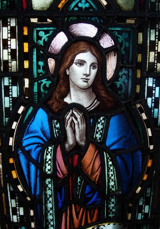 Saint Praying Wall Mural