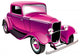 Vintage Muscle Car Wall Decal