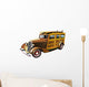 Old-fashioned Hot Rod Wall Decal