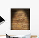 Distressed wooden surface lit dramatically Wall Mural