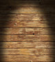 Distressed wooden surface lit dramatically Wall Mural