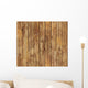 Distressed Vertical Wood Board Wall Decal