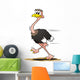 Ostrich Running Wall Decal