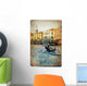 Venice - artwork in retro style Wall Mural