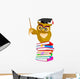 Wise Teacher Owl Wall Decal