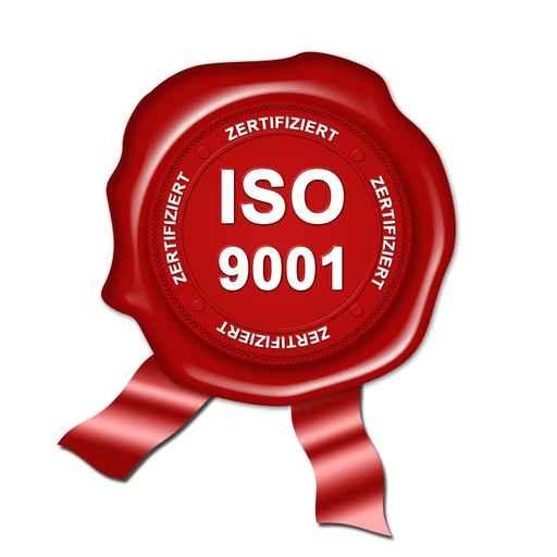 seal, iso 9001 certified plaque Wall Decal
