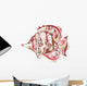 Tropical Fish Wall Decal