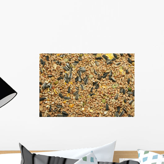 Mixed Bird Seed Wall Mural