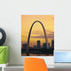 Colorful Sunset Saint Loius Wall Decal