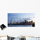 Nighttime Panoramic Picture Saint Wall Decal