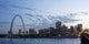 Nighttime Panoramic Picture Saint Wall Decal