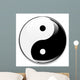 Yin &amp; Yang Button Wall Decal