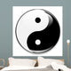 Yin &amp; Yang Button Wall Decal