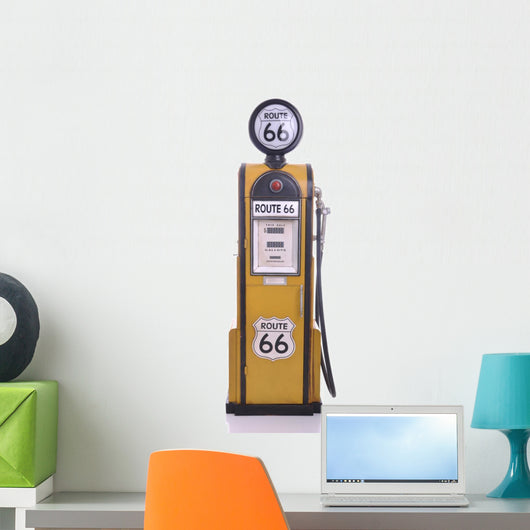 Antique Fuel Pump Wall Decal