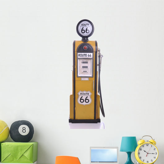 Antique Fuel Pump Wall Decal