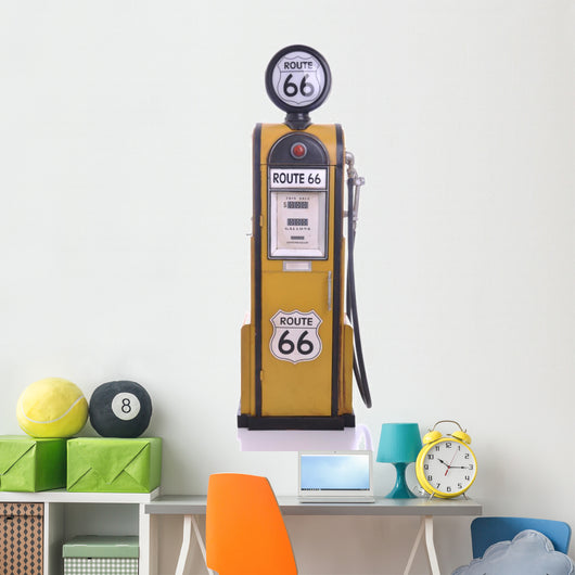 Antique Fuel Pump Wall Decal
