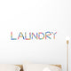 Laundry Wall Mural