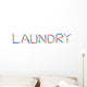Laundry Wall Mural