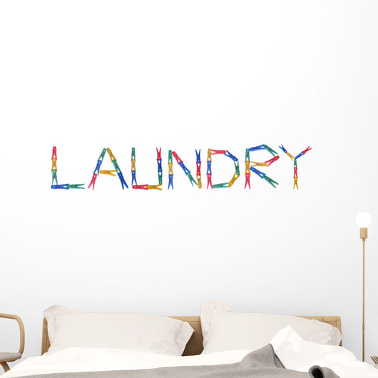 Laundry Wall Mural