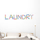 Laundry Wall Mural