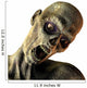 Screaming Corner Zombie Wall Decal
