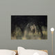 View of a white rhinoceros (Ceratotherium simum)  Wall Mural