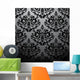 Seamless Damask Pattern Wall Mural