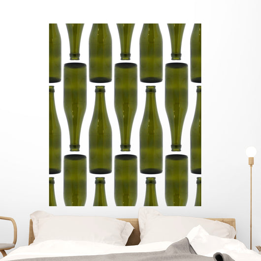 Seamless Pattern Made from Wall Decal