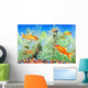 Fishtank With Goldfish Wall Mural