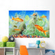 Fishtank With Goldfish Wall Mural