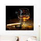 Cigar And Cognac Wall Mural