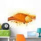 volleyball sport and ink Wall Decal