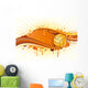 volleyball sport and ink Wall Decal