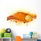 volleyball sport and ink Wall Decal