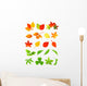 Leafy Leaves Leaf Wall Stickers