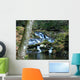 Winter Waterfall Stream Wall Mural
