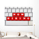 Now Hiring Wall Decal
