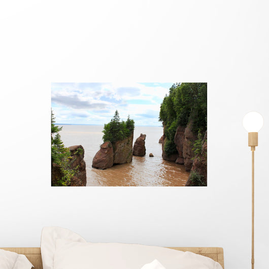 Hopewell Rocks, New Brunswick, Canada Wall Mural
