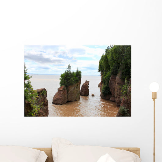 Hopewell Rocks, New Brunswick, Canada Wall Mural