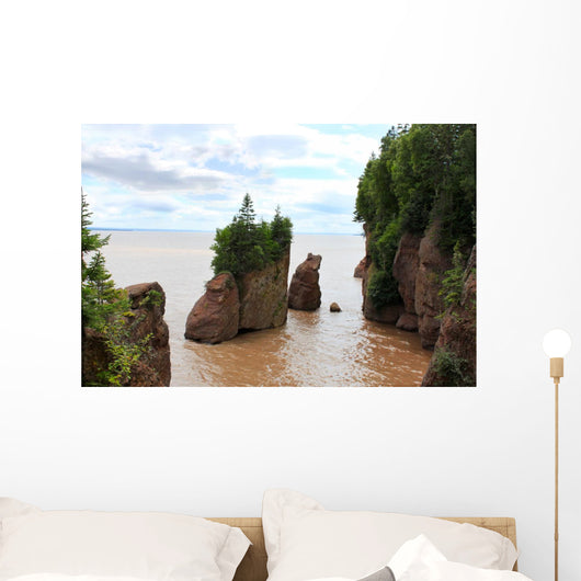 Hopewell Rocks, New Brunswick, Canada Wall Mural