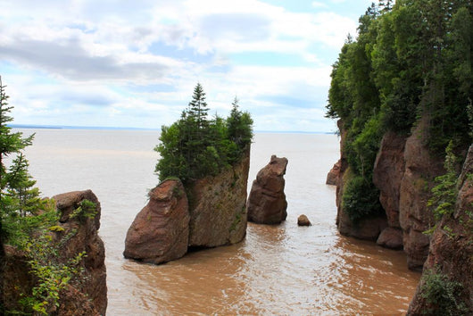 Hopewell Rocks, New Brunswick, Canada Wall Mural