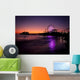 Santa Monica Pier Sunset Wall Mural