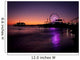 Santa Monica Pier Sunset Wall Mural
