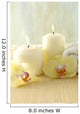 Orchid and Spa Wall Mural
