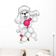 Poodle Grooming Wall Decal