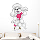 Poodle Grooming Wall Decal