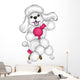 Poodle Grooming Wall Decal