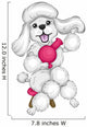 Poodle Grooming Wall Decal
