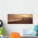 Two Blurred Silhouettes Walking Wall Decal