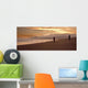 Two Blurred Silhouettes Walking Wall Decal